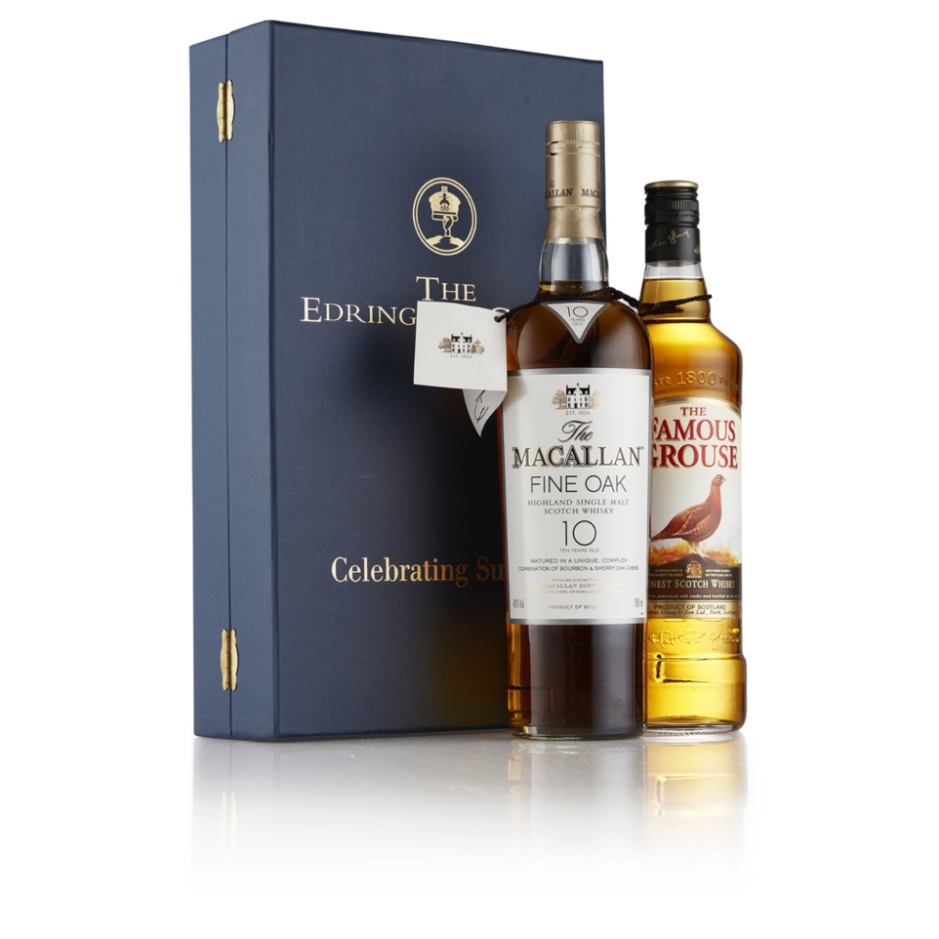 THE MACALLAN FINE OAK 10 YEAR OLD 70cl/ 40%; together with THE FAMOUS GROUSE, 70cl/40%, presented - Image 3 of 3