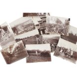 SET OF THIRTY-SIX BLACK AND WHITE PHOTOGRAPHS OF SHANGHAI AND SURROUNDSTAKEN CIRCA 1910 BY ALICE
