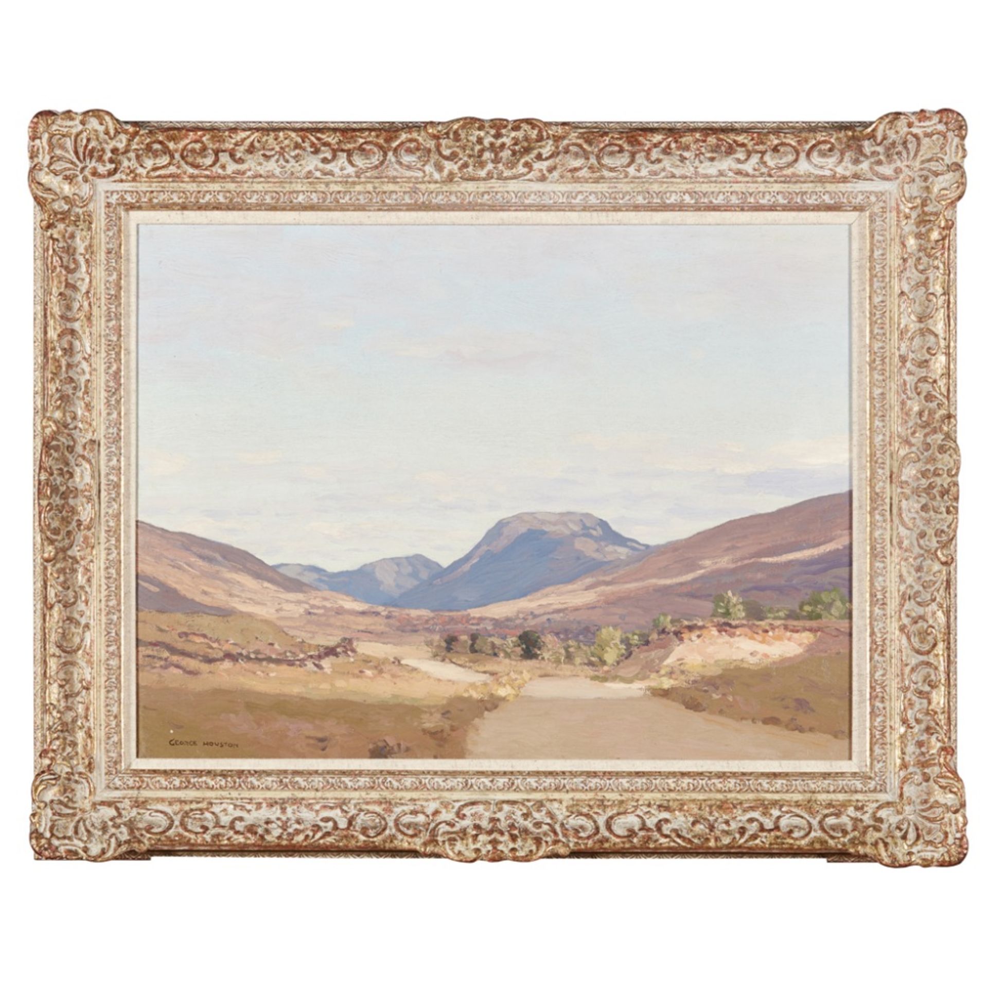 GEORGE HOUSTON R.S.A., R.S.W., R.I. (SCOTTISH 1869-1947)GLEN STRAE Signed, oil on canvas46cm x 61cm - Image 2 of 2