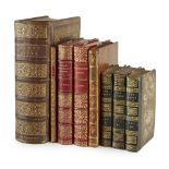 LEATHER BOUND LITERATURE8 BOOKS Irving, Washington Rip van Winkle... London: Joseph Cundall, 1850.