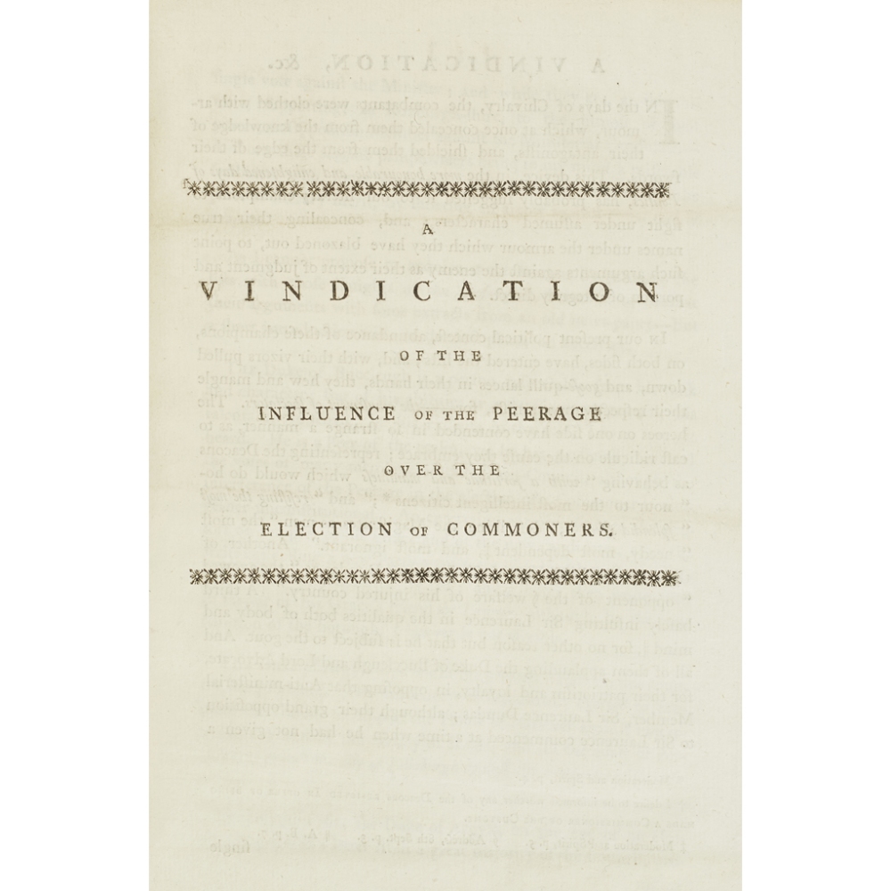 A COLLECTION OF PAPERS REGARDING THE EDINBURGH ELECTION, 1780(MANUSCRIPT INDEX AT THE FRONT), 27 - Image 3 of 3