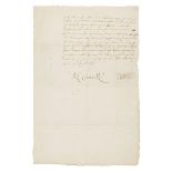 [MACGREOR] - THE PERSECUTION OF THE CLAN GREGORMANUSCRIPT LICENSE, DATED 1619 [POSSIBLY 1629],