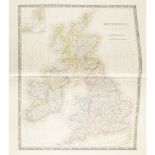 HALL, SYDNEYA NEW GENERAL ATLAS London: Longman, Rees, Orme, Brown and Green, 1834. Folio, 53 maps