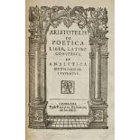 ARISTOTLE, 2 WORKS, COMPRISING ARISTOTELIS DE RHETORICA SEU ARTE DICENDI LIBRI TRES