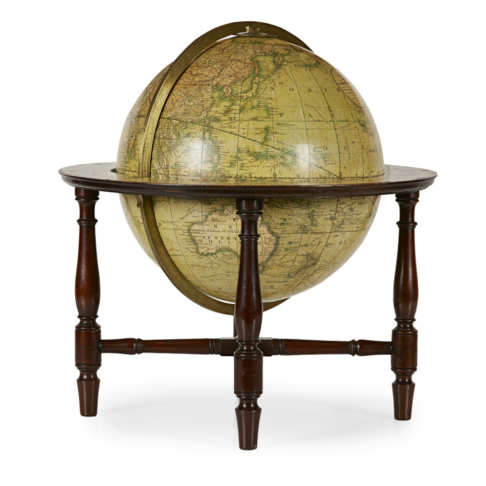 12" TERRESTRIAL GLOBEADDISON, J[OHN] A New Edition of D. Adam's Terrestrial Globe, Correctly laid