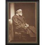 ACLAND, SARAH ANGELINAPORTRAIT OF JOHN RUSKIN AT BRANTWOOD dated August 1st 1893, albumen print, 150