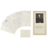 19TH CENTURY BRITISH GOVERNMENT MINISTERS, A LARGE COLLECTION INCLUDINGCARDWELL, VISCOUNT EDWARD (