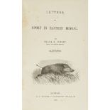 SIMSON, FRANK B.LETTERS ON SPORT IN EASTERN BENGAL London: H. Porter, 1886. Large 8vo,