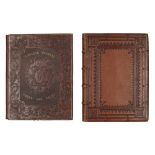 TWO 19TH CENTURY EMBOSSED AND STAMPED BINDINGSCOMPRISING ALLOM, T. Forty-Six Views of Tyrolese