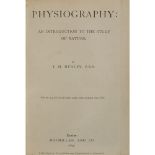 HUXLEY, THOMAS HENRYPHYSIOGRAPHY: AN INTRODUCTION TO THE STUDY OF NATURE London: Macmillan & Co.,