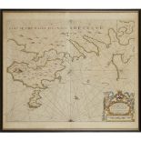 COLLINS, GREENVILLEPART OF THE MAINE ISLAND OF SHETLAND [London: 1693 or later], 555 x 615mm, hand-