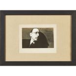 STRAVINSKY, IGORSIGNED PHOTOGRAPH 850 x 140mm, signed and inscribed by Stavinsky dated 11th June