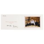 DIANA, PRINCESS OF WALES, 1961-97CHRISTMAS CARD FOR 1993, "FROM DIANA", SHOWING DIANA, PRINCES