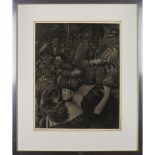 [§] PESSL, FREDERICK V. [1901-1957]SLEEPING BEAUTY photograph on Geva Luxe velours, 480 x 381mm,