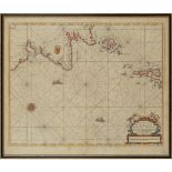COLLINS, GREENVILLETHE EAST COAST OF SCOTLAND WITH THE ISLES OF ORKNEY AND SHETLAND [London: 1693,