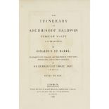 WALES - HOARE, SIR RICHARD COLTTHE ITINERARY OF ARCHBISHOP BALDWIN THROUGH WALES, A.D. MCLXXXVIII,