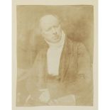 HILL, DAVID OCTAVIUS & ADAMSON, ROBERTREVEREND THOMAS HENSHAW JONES c.1844, calotype, 160 x 220mm