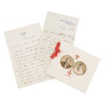 EDWARD VII, (1841-1910), KING OF ENGLAND 1901-1910AUTOGRAPH LETTER SIGNED ("ALBERT EDWARD") TO MY