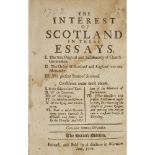 SCOTTISH HISTORY, 6 WORKSCOMPRISING [LESLIE, CHARLES] Gallienus Redivivus or Murther Will Out &C.