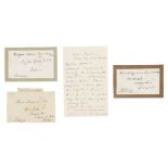 SOMERSET, FITZROY, LORD RAGLAN, COMMANDER IN CHIEF AT THE CRIMEAAUTOGRAPH LETTER SIGNED ("FITZROY