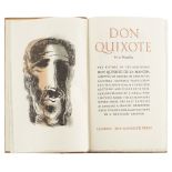 CERVANTES, MIGUEL DEDON QUIXOTE DE LA MANCHA London: The Nonesuch Press, [1930]. 2 volumes, 8vo,