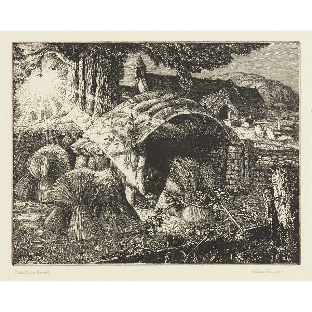 [§] ROBIN TANNER (BRITISH 1904-1988)MARTIN'S HOVEL Signed and inscribed in pencil to margin, signed,