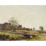 ARCHIBALD KAY R.S.A., R.S.W. (SCOTTISH 1860-1935)KENILWORTH CASTLE Signed, oil on board35cm x