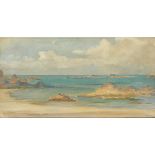 ERNEST NORMAND (BRITISH 1857-1923)ST. LUNAIRE Signed, inscribed and dated 1902, oil on canvas26cm
