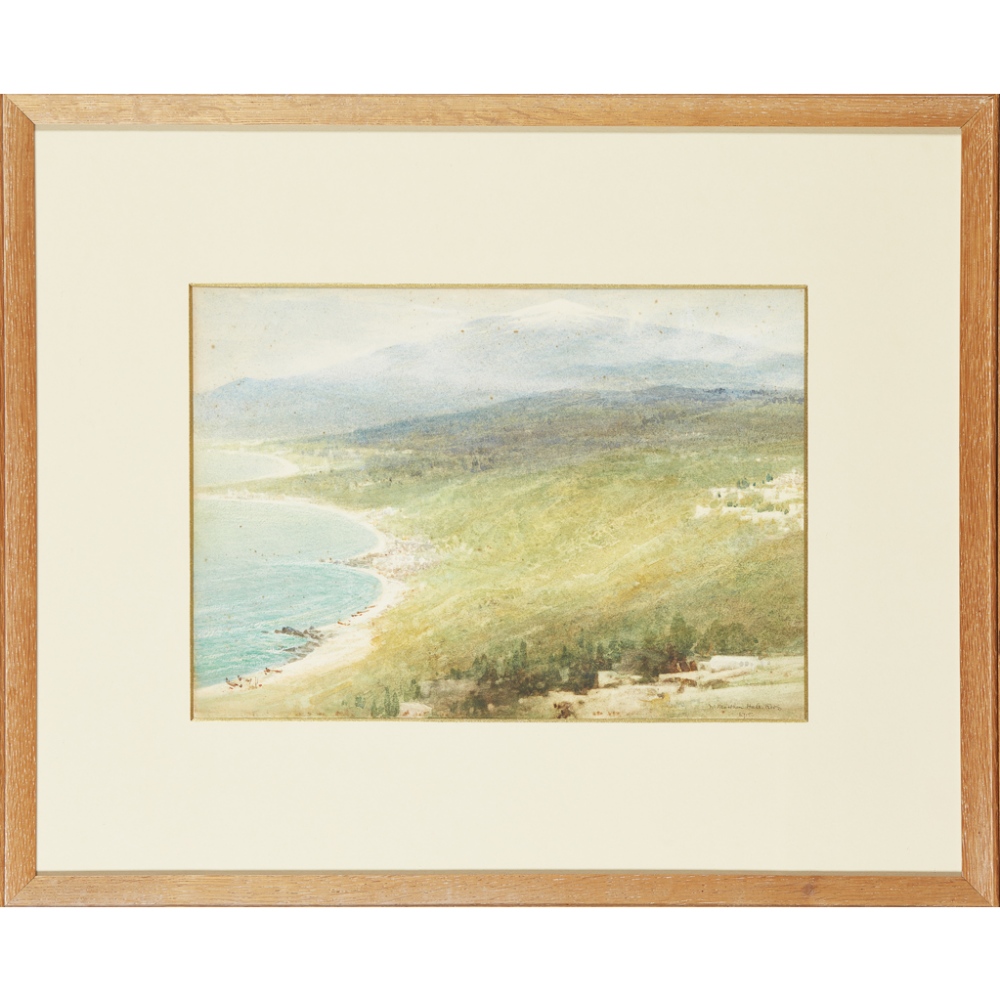 WILLIAM MATTHEW HALE (BRITISH 1837-1929)ON THE ITALIAN COAST Signed and dated 1915, watercolour26. - Image 2 of 2