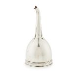 A GEORGE III WINE FUNNEL WILLIAM ROBERTSON, EDINBURGH (DATE LETTER LACKING) of conventional form,