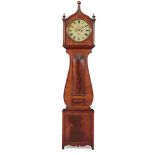 A SCOTTISH GEORGE III MAHOGANY LONGCASE CLOCK BY CHARLES SHEDDEN, PERTH MID-19TH CENTURY the