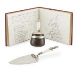 A COLLECTION OF ITEMS RELATED TO THE LEITH TOWN HALL LIBRARY 20TH CENTURY to include a