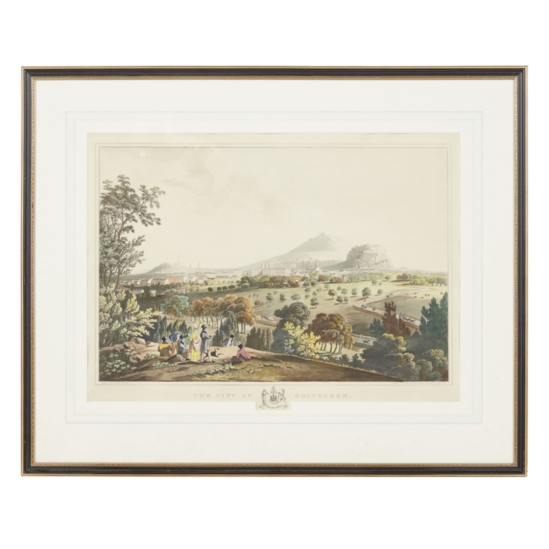 ATTRIBUTED TO JOHN HEAVISIDE CLARK 'THE CITY OF EDINBURGH' AND 'THE CITY OF GLASGOW' two coloured