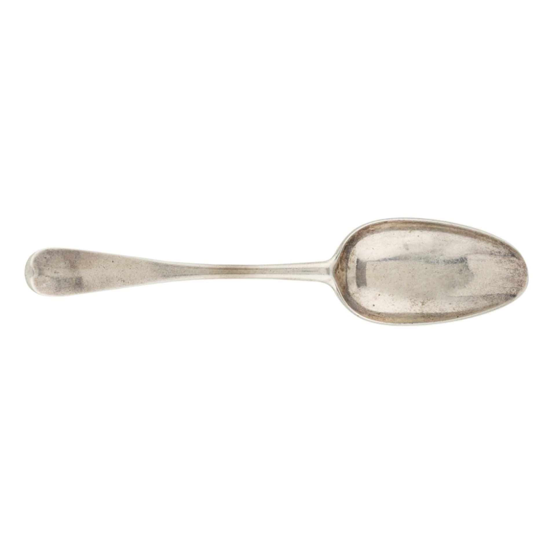 ABERDEEN - A SCOTTISH PROVINCIAL TABLESPOON COLINE ALLAN marked CA, ABD, of Hanoverian pattern - Image 3 of 3