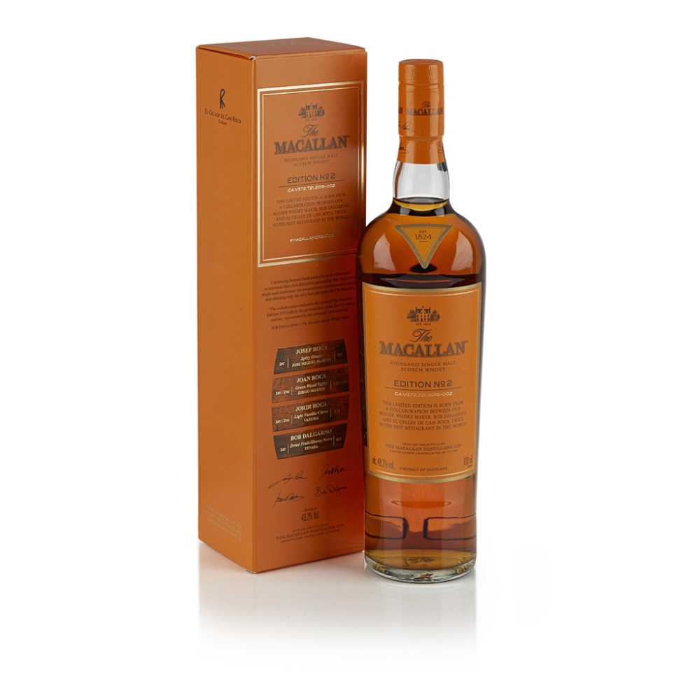 THE MACALLAN EDITION NO.2 with carton 70cl/ 48.2% - Image 3 of 3