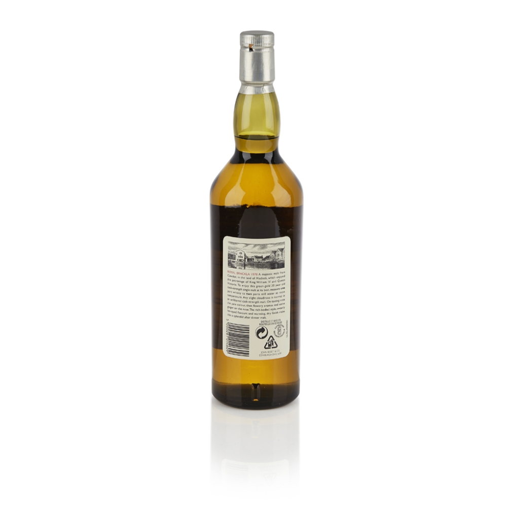 ROYAL BRACKLA 1978 20 YEAR OLD - RARE MALTS bottled in 1998, number 3377, with carton 70cl/ 49.8% - Image 2 of 3