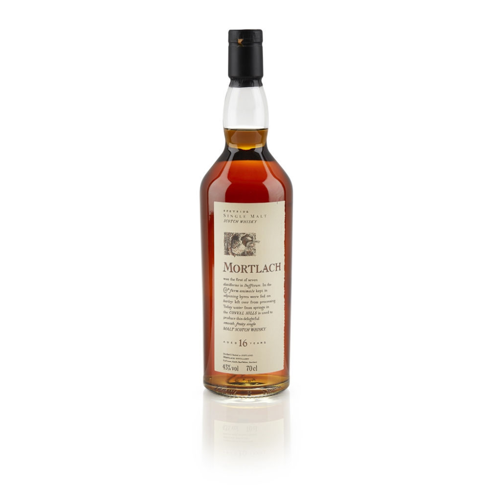 MORTLACH 16 YEAR OLD - FLORA AND FAUNA 70cl/ 43% Note: Although by no means the oldest Mortlach ever