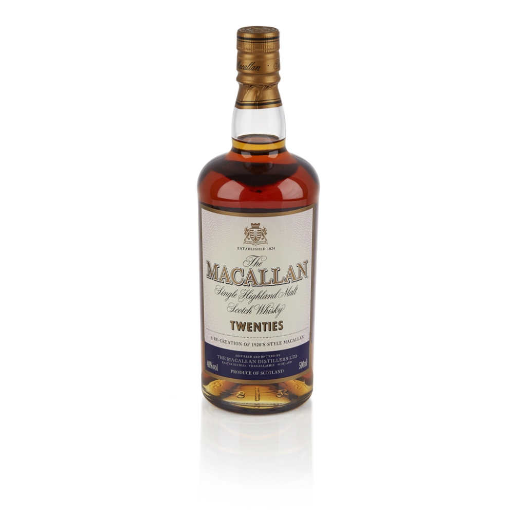 THE MACALLAN TWENTIES a re-creation of 1920's style Macallan, with carton 50cl/ 40%