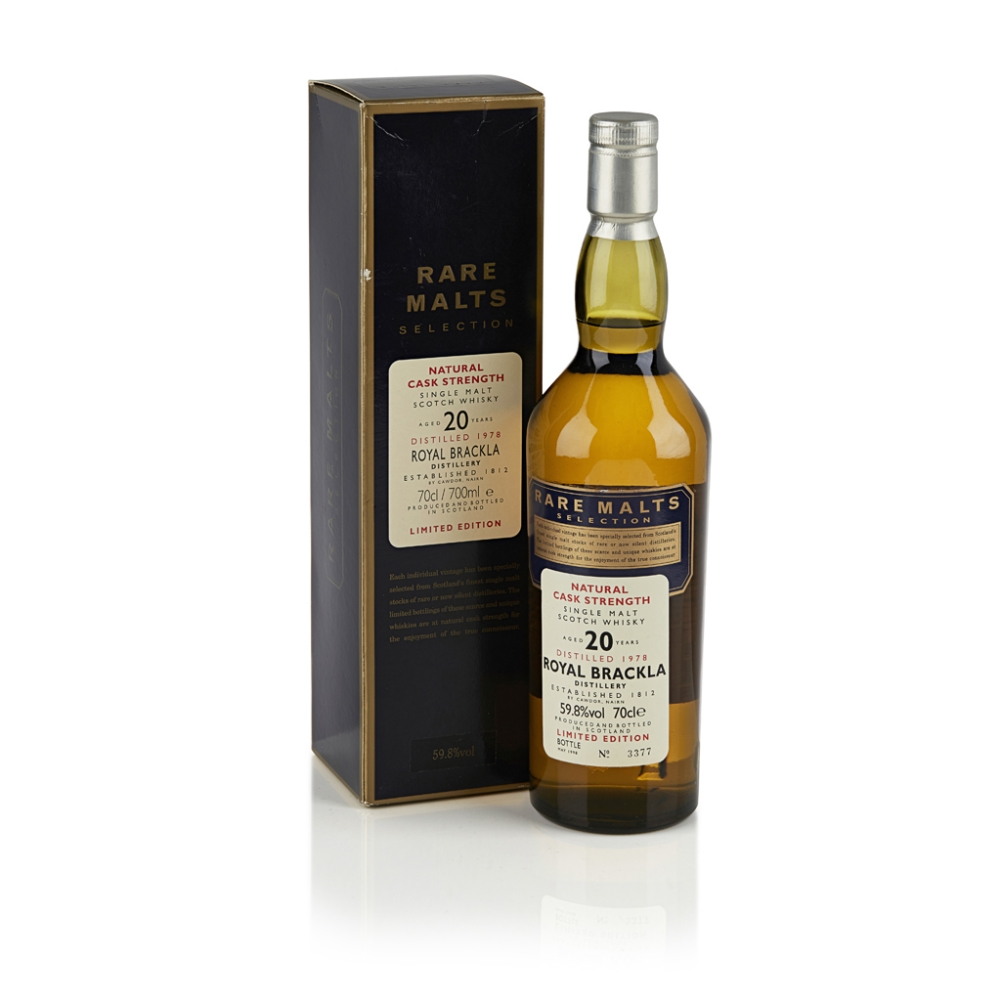 ROYAL BRACKLA 1978 20 YEAR OLD - RARE MALTS bottled in 1998, number 3377, with carton 70cl/ 49.8% - Image 3 of 3