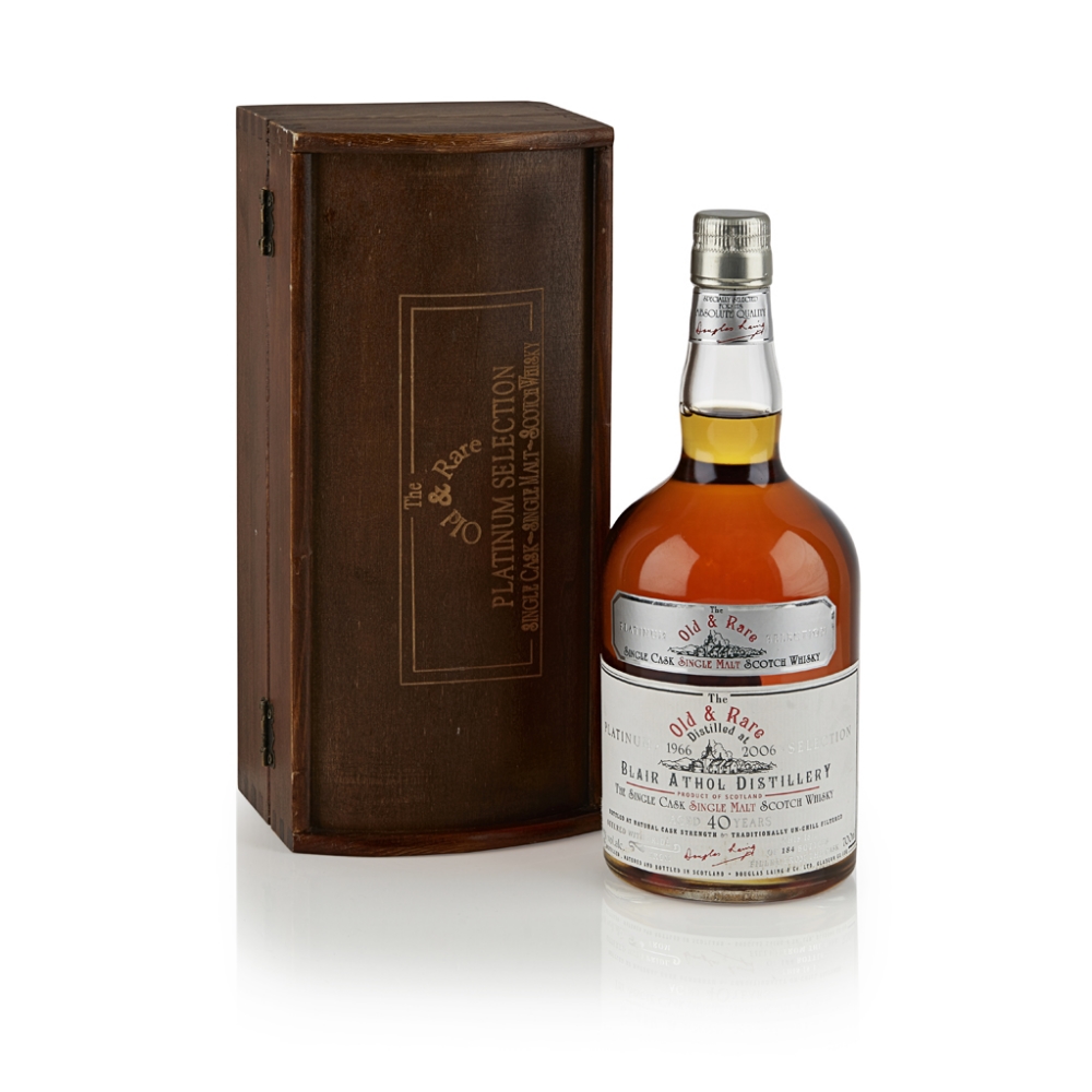 BLAIR ATHOL 1966 40 YEAR OLD - DOUGLAS LAING PLATINUM EDITION non-chill filtered, 19 of 184 bottles, - Image 3 of 3
