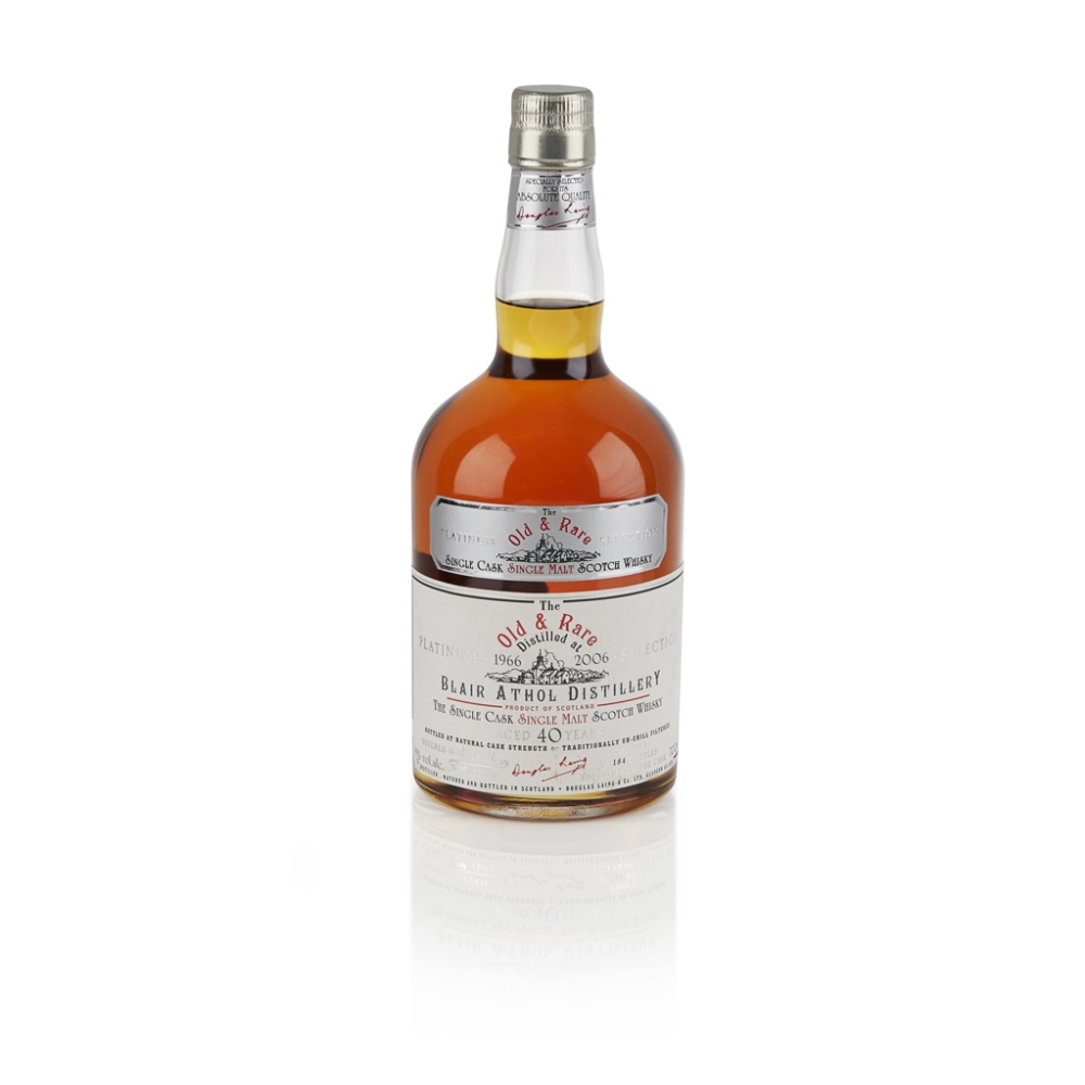 BLAIR ATHOL 1966 40 YEAR OLD - DOUGLAS LAING PLATINUM EDITION non-chill filtered, 19 of 184 bottles,