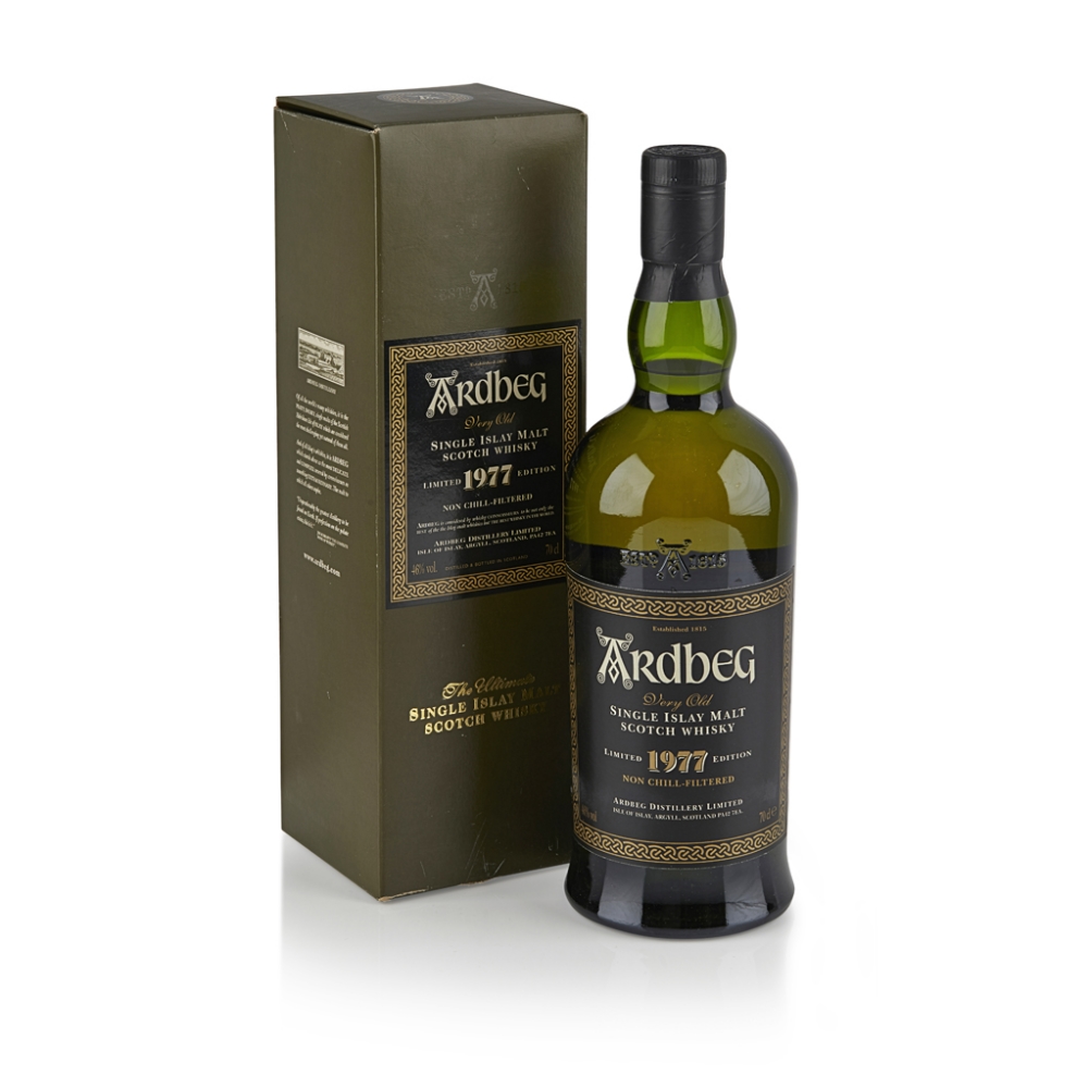 ARDBEG 1977 non chill-filtered, with carton 70cl/ 46% Note: Considered a classic vintage for Ardbeg, - Image 3 of 3