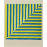 FRANK STELLA (AMERICAN B.1936) UNTITLED (RABAT), 1964 Unsigned, edition 500, screenprint 60cm x 50cm