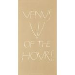 [§] IAN HAMILTON FINLAY (SCOTTISH 1925-2006) & ROY COSTLEY VENUS OF THE HOURS, 1975 Printed at