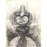 [§] BRIAN BRADSHAW (BRITISH/SOUTH AFRICAN B.1923) LAMP LIGHT Signed and dated '58, pastel 78cm x