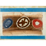 [§] MICHAEL ROTHENSTEIN R.A. (BRITISH 1908-1993) ROUND, ROUND, ROUND Signed in pencil, mixed media