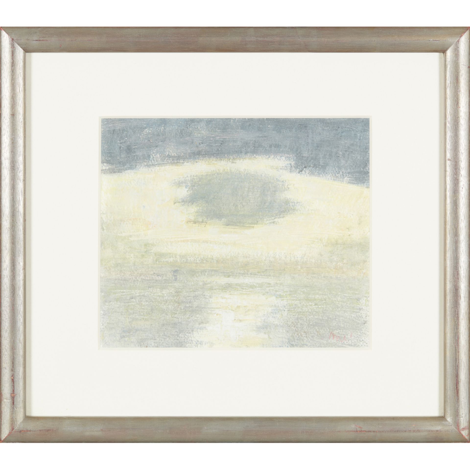 [§] GORDON BRYCE R.S.A., R.S.W. (SCOTTISH B.1943) NORTH SEA LIGHTS Signed, inscribed with title - Image 2 of 2