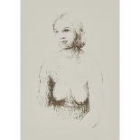 [§] HENRY MOORE (BRITISH 1898-1986) GIN 1, NUDES PORTFOLIO, 1974 Signed and inscribed with title and