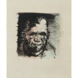 [§] PETER HOWSON O.B.E. (SCOTTISH B.1958) FACE OF GOD Signed and inscribed with title and dated '