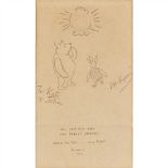 § ERNEST H. SHEPARD O.B.E., M.C. (BRITISH 1879-1976) WINNIE THE POOH ... AND PIGLET, 1952